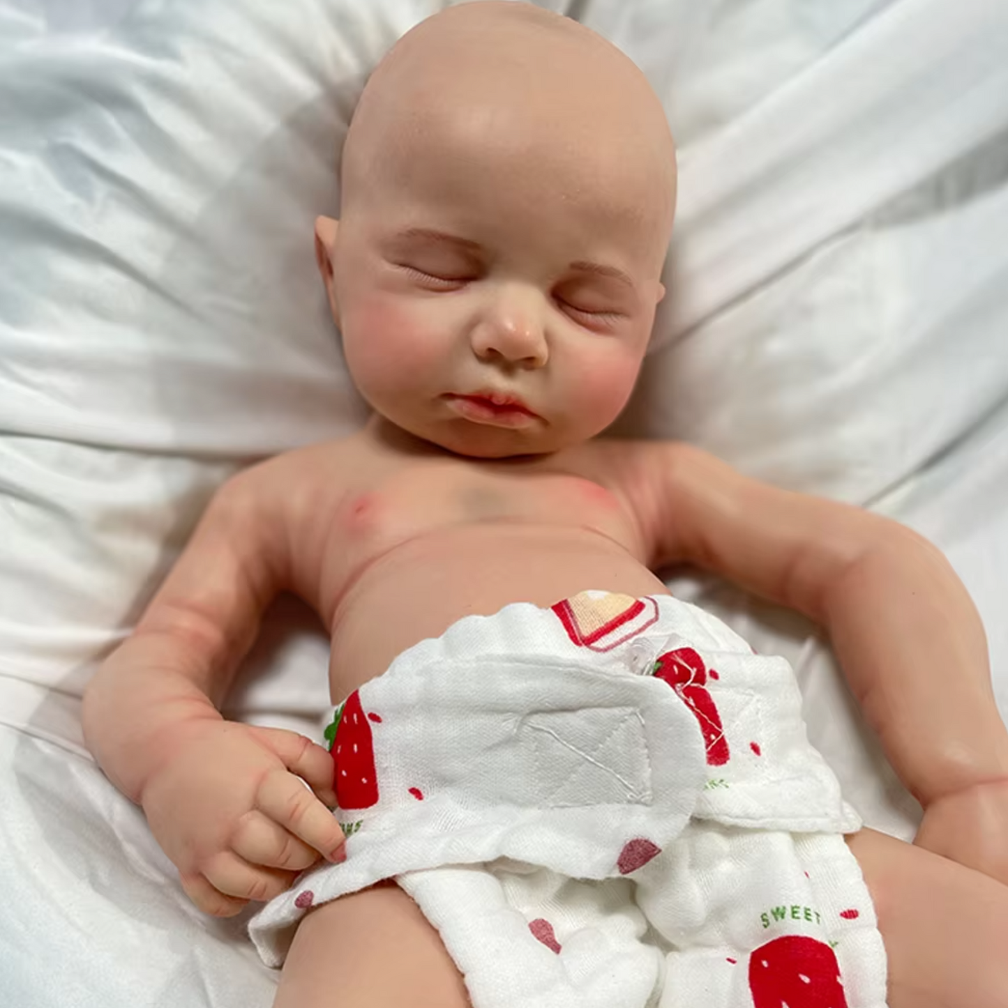 "Ella" – 20-Inch Full Body Silicone Reborn Doll with Hand-Painted Details