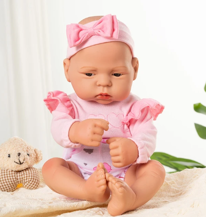 Livlig Reborn Baby Doll - Realistic 17-inch Newborn Girl Doll for Play and Collecting in Australia