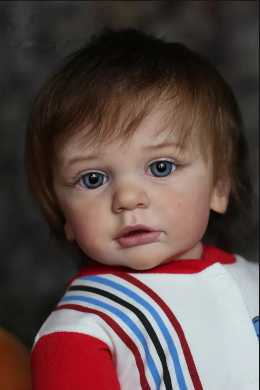 "Logan" – The Soft Touch 24-inch Reborn Baby Doll with Lifelike Details
