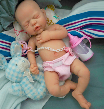 Liam and Nova Reborn Dolls Lifelike Silicone Babies for Adoption