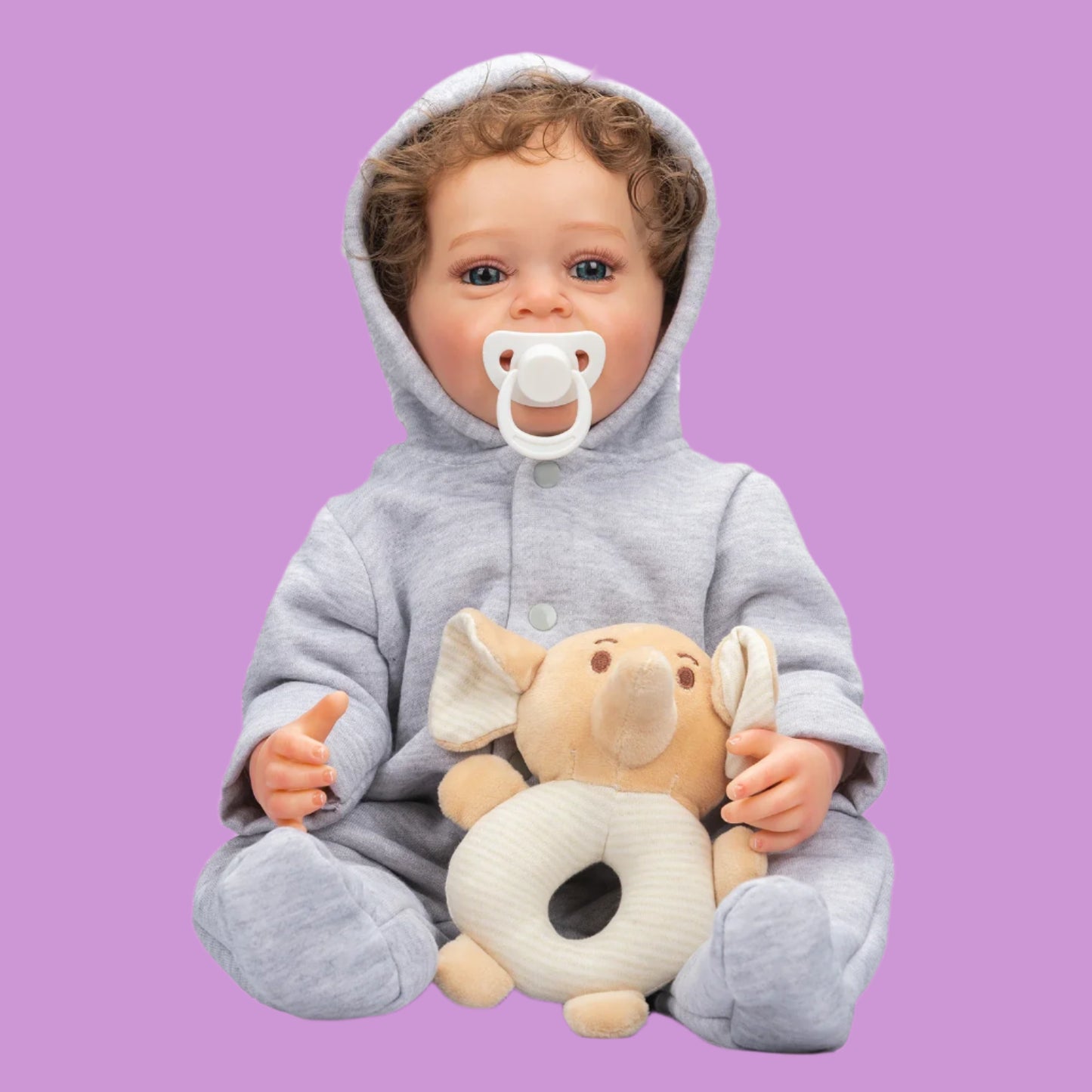 "Noah" - The Real Touch 22-inch Soft Silicone Reborn Baby Boy Doll