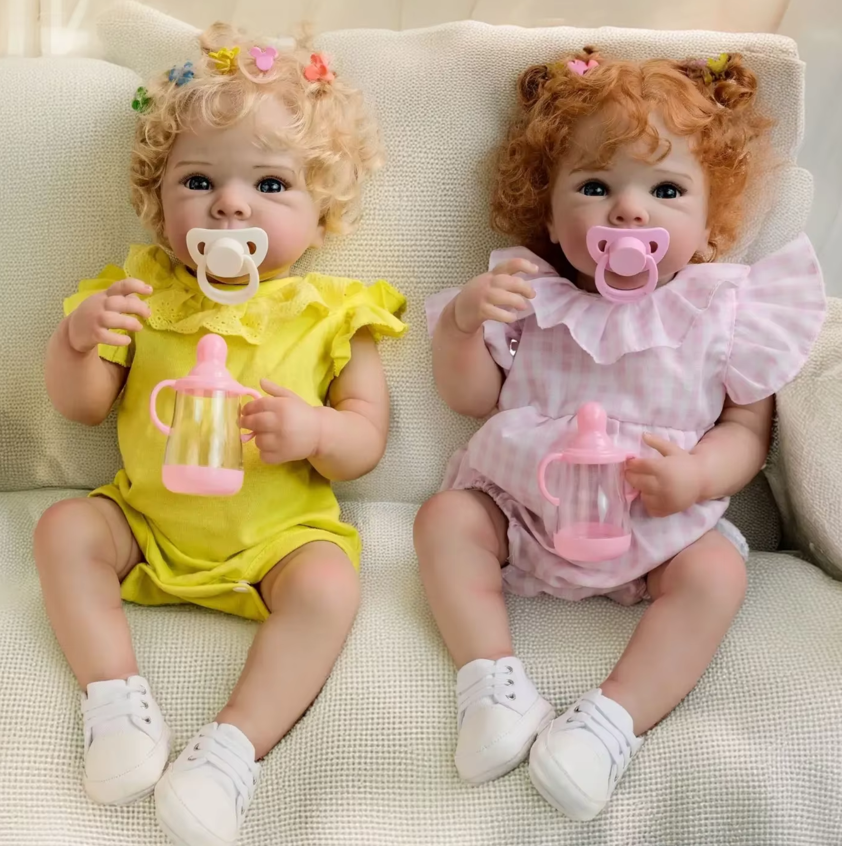 Isla Evie – Adorable Lifelike Newborn Reborn Twin Dolls – Reborn