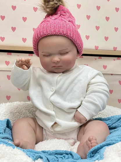 Amelie – 22-Inch Sweet Sleeping Reborn Baby Doll with Soft Cuddly Body
