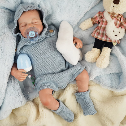 Archie, the Gentle 17-Inch Reborn Baby Boy Doll