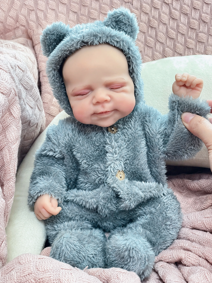 Ari Full Silicone Baby Doll – 12-Inch Sleeping Reborn Boy or Girl
