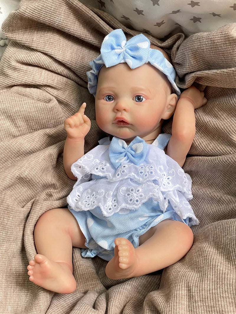 Bailey 12-Inch Vinyl Reborn Baby Doll