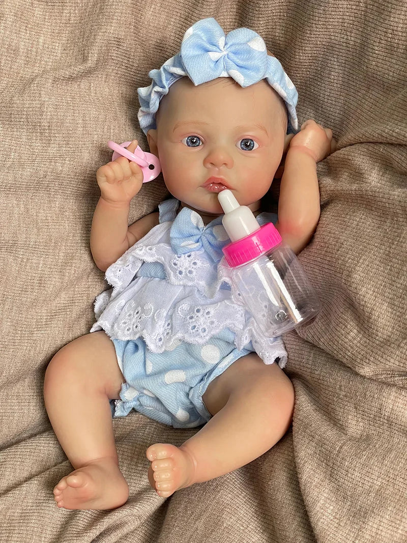 Bailey 12-Inch Vinyl Reborn Baby Doll
