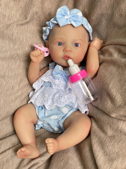 Bailey 12-Inch Vinyl Reborn Baby Doll