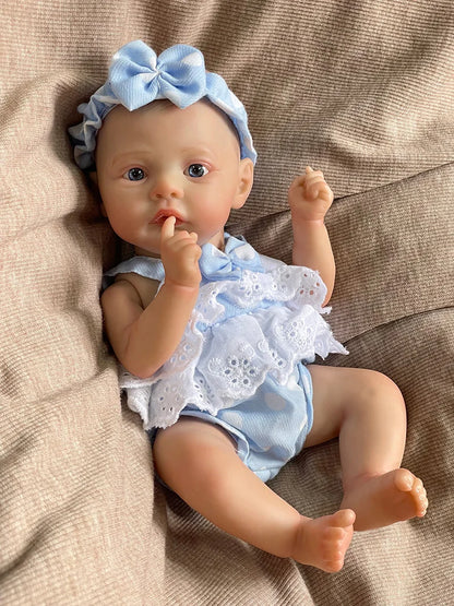 Bailey 12-Inch Vinyl Reborn Baby Doll