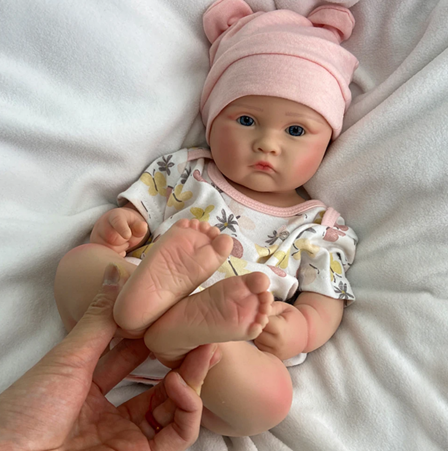 Bella – 18" Full Body Silicone Reborn Baby Girl Doll