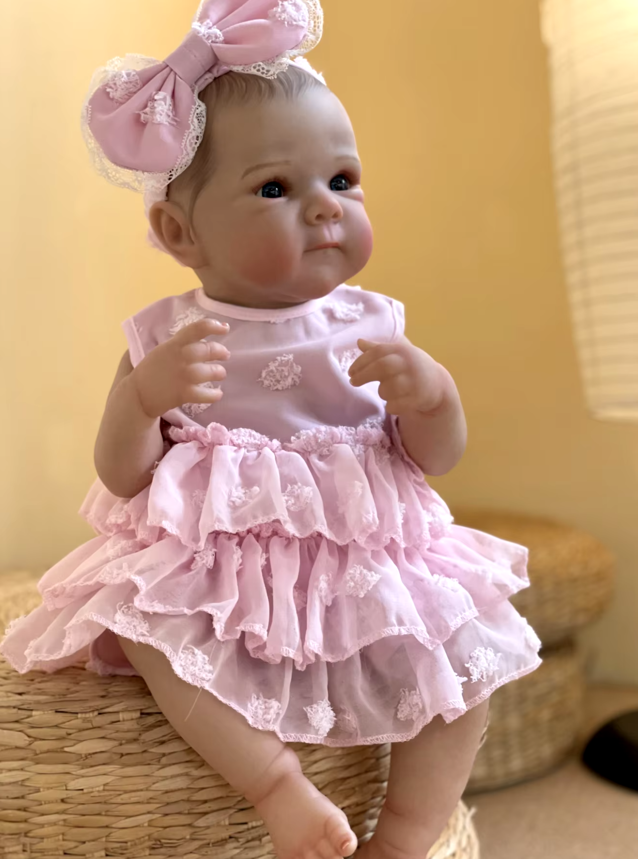 Bettie: 18-Inch Lifelike Reborn Baby Girl Doll