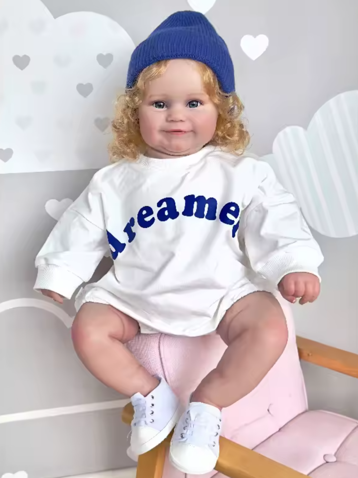 Lilly – 24" Blonde Reborn Toddler Girl Doll