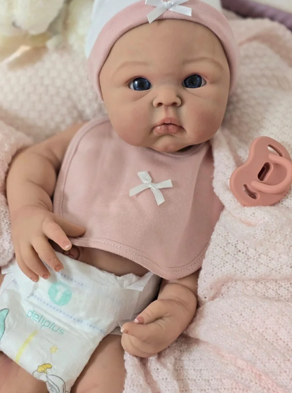 Lina – 18" Full Body Silicone Reborn Baby Girl