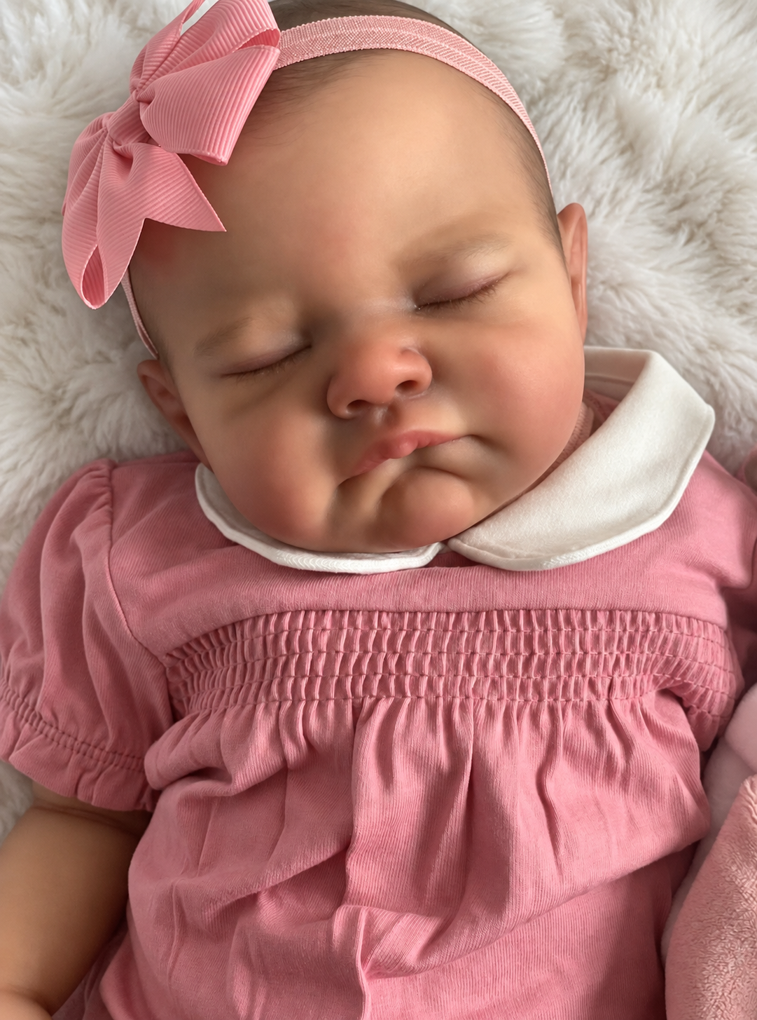 Matilda – 20-Inch (50 cm) Newborn Reborn Baby Girl Doll with 3-D Painted Skin & Hand-Drawn Hair