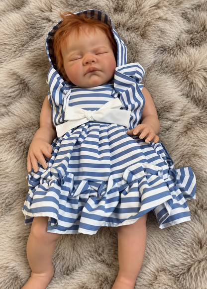 Matilda – 20-Inch (50 cm) Newborn Reborn Baby Girl Doll with 3-D Painted Skin & Hand-Drawn Hair – photo 3