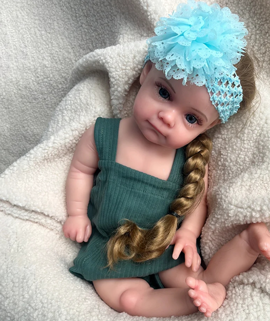 Mia" the Magical 50cm Stretchy Soft Silicone Hyper realistic Reborn Doll