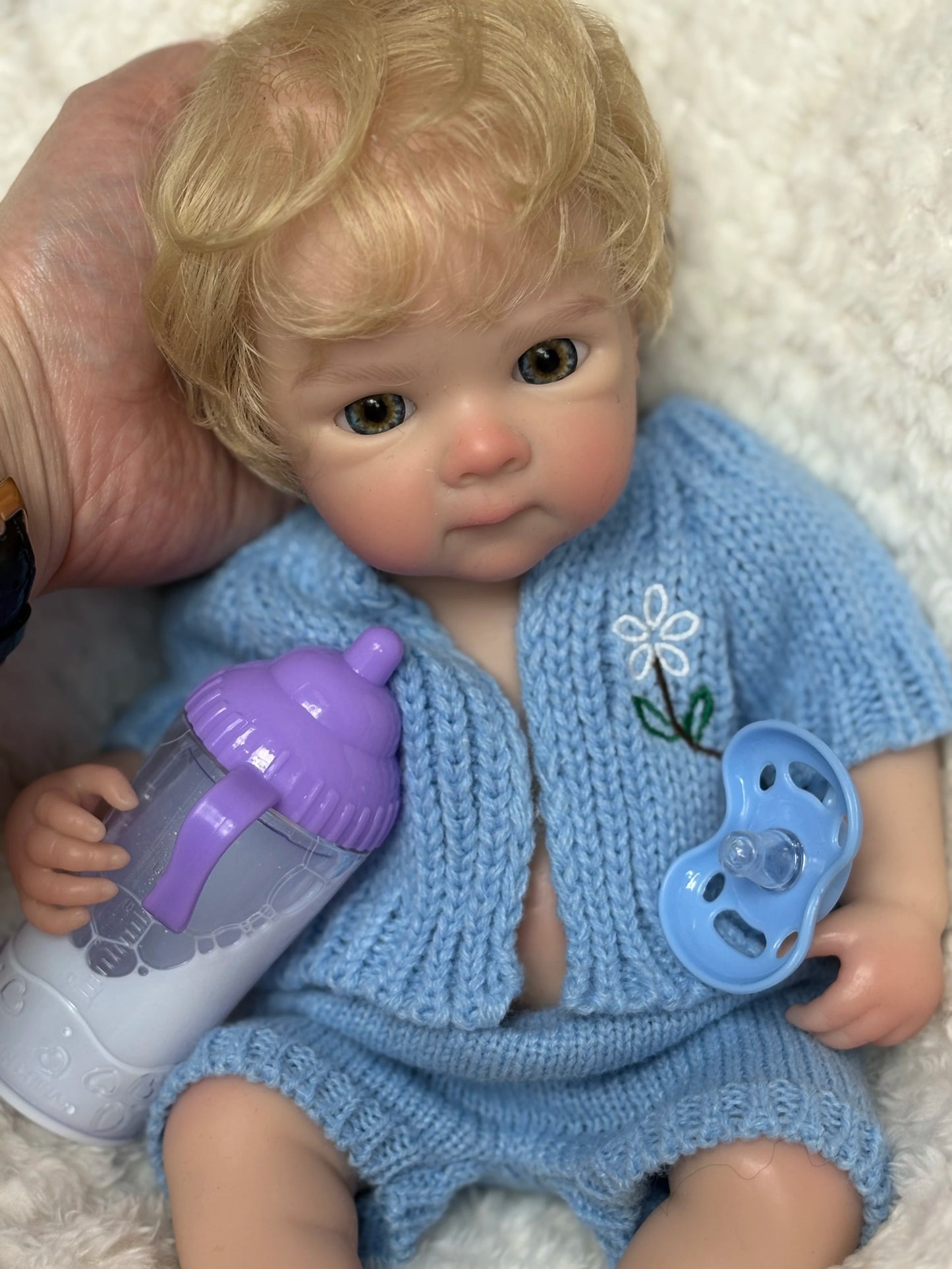 Millie – 13-Inch Full Body Silicone Reborn Baby Doll with Open Mouth