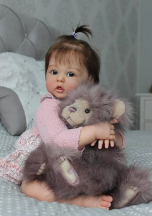 Reborn Baby Doll Saara - 3D Painted Realistic Silicone Baby