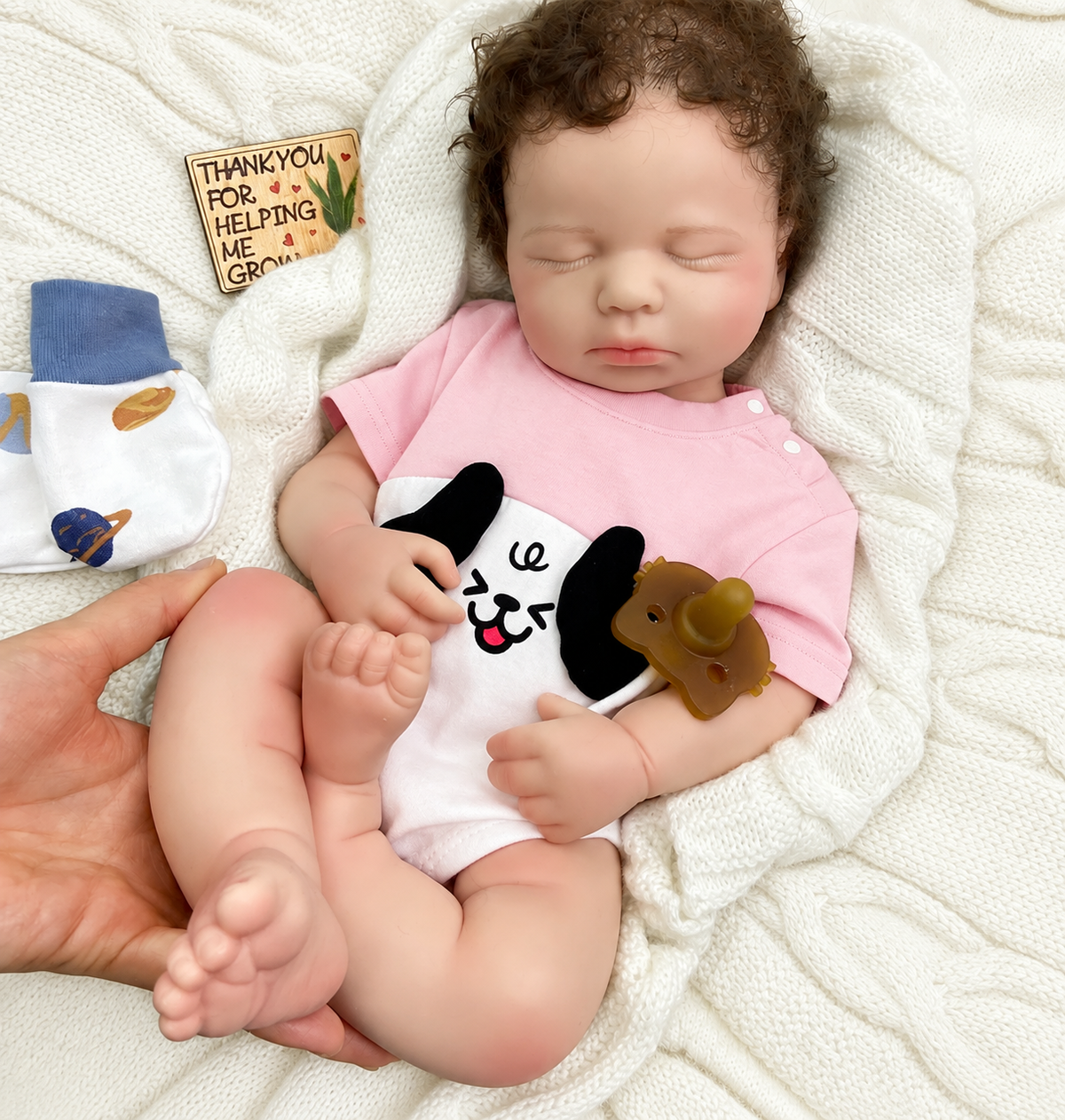 Remy Full Silicone Baby Doll – 20-Inch Reborn Boy or Girl – photo 4