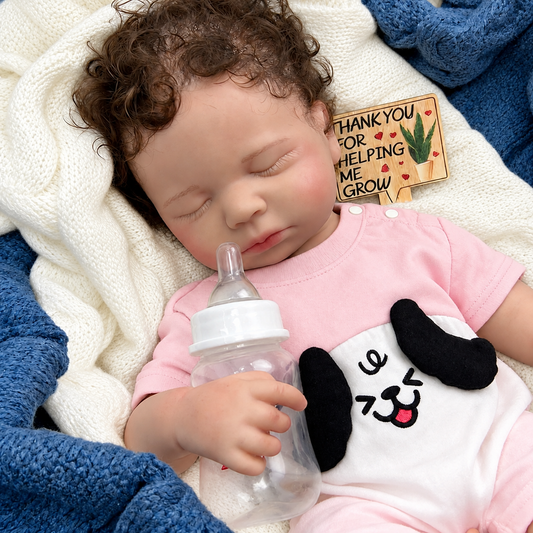 Remy Full Silicone Baby Doll – 20-Inch Reborn Boy or Girl