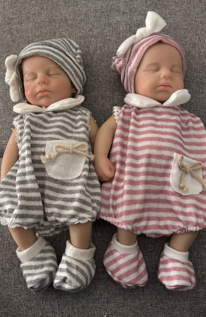 "Riley" - Full Body Soft Silicone Reborn Doll with Open Mouth Feature