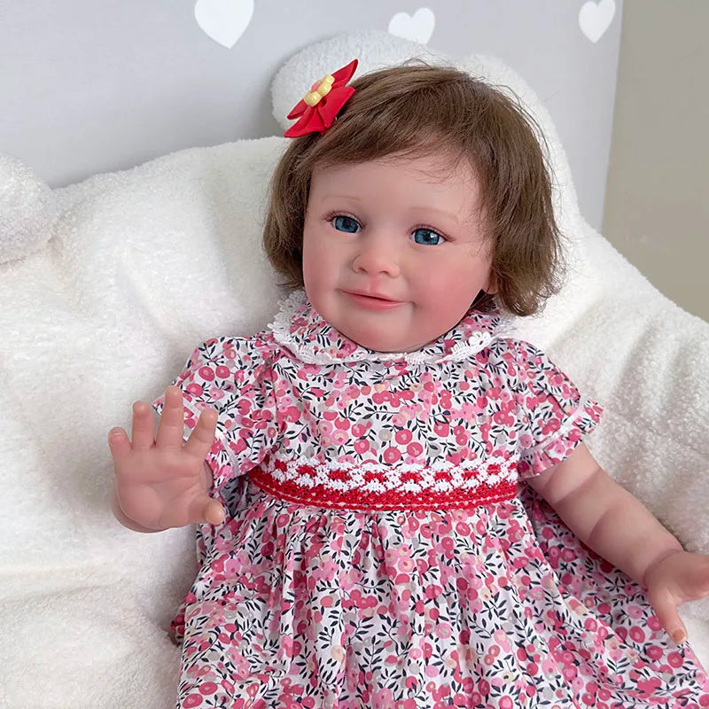 "Zoe" - The 24-inch Handmade Silicone Reborn Doll