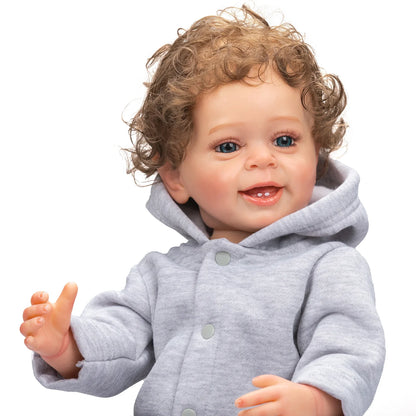 "Noah" - The Real Touch 22-inch Soft Silicone Reborn Baby Boy Doll