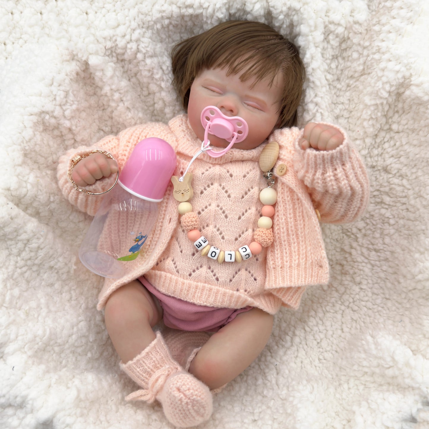 "Quinbee" - The Lifelike 19-inch Newborn Reborn Baby Doll