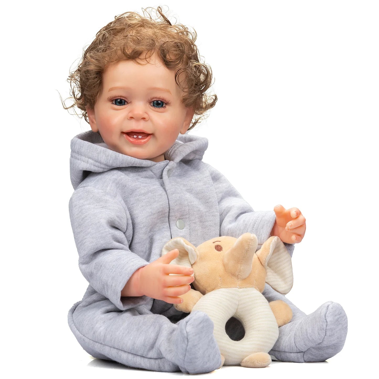 "Noah" - The Real Touch 22-inch Soft Silicone Reborn Baby Boy Doll