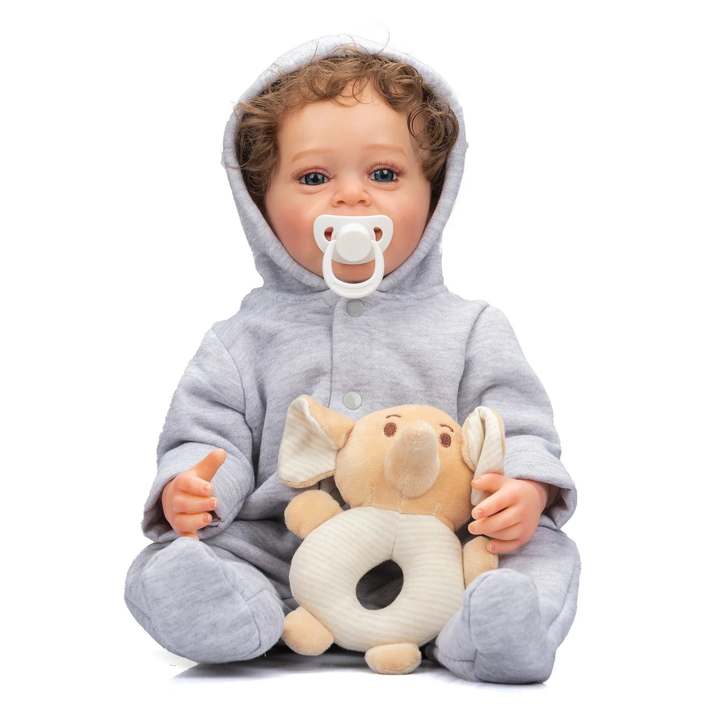 "Noah" - The Real Touch 22-inch Soft Silicone Reborn Baby Boy Doll