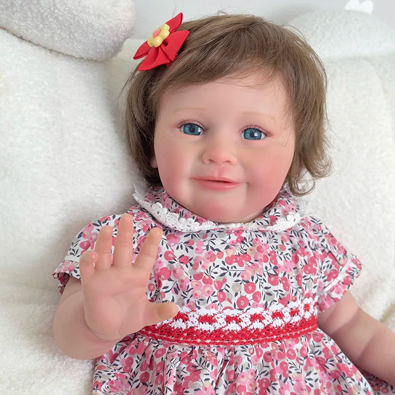 "Zoe" - The 24-inch Handmade Silicone Reborn Doll