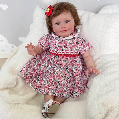 "Zoe" - The 24-inch Handmade Silicone Reborn Doll