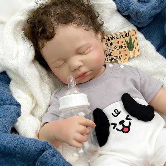 Remy Full Silicone Baby Doll – 20-Inch Reborn Boy or Girl