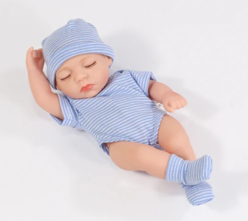 Cute Mini Waterproof Silicone Reborn Doll - Durable Playmate for All Adventures