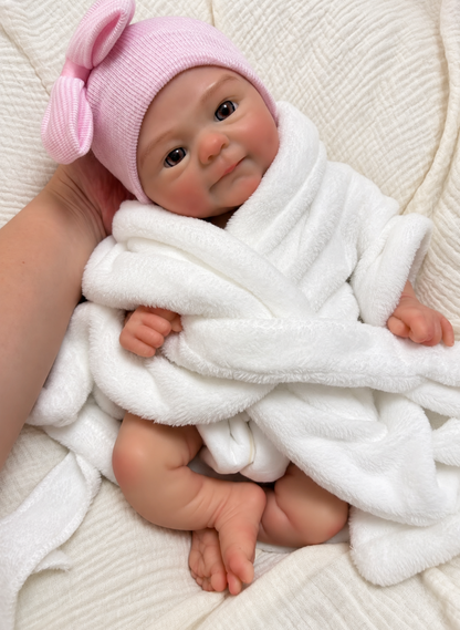 Teddy & Tilly – Squishy Full Silicone Newborn Reborn Baby Twins (33 cm) – photo 3