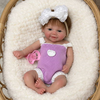 Poppy & Willow – 33 cm Full Silicone Twin Reborn Baby Dolls – photo 3